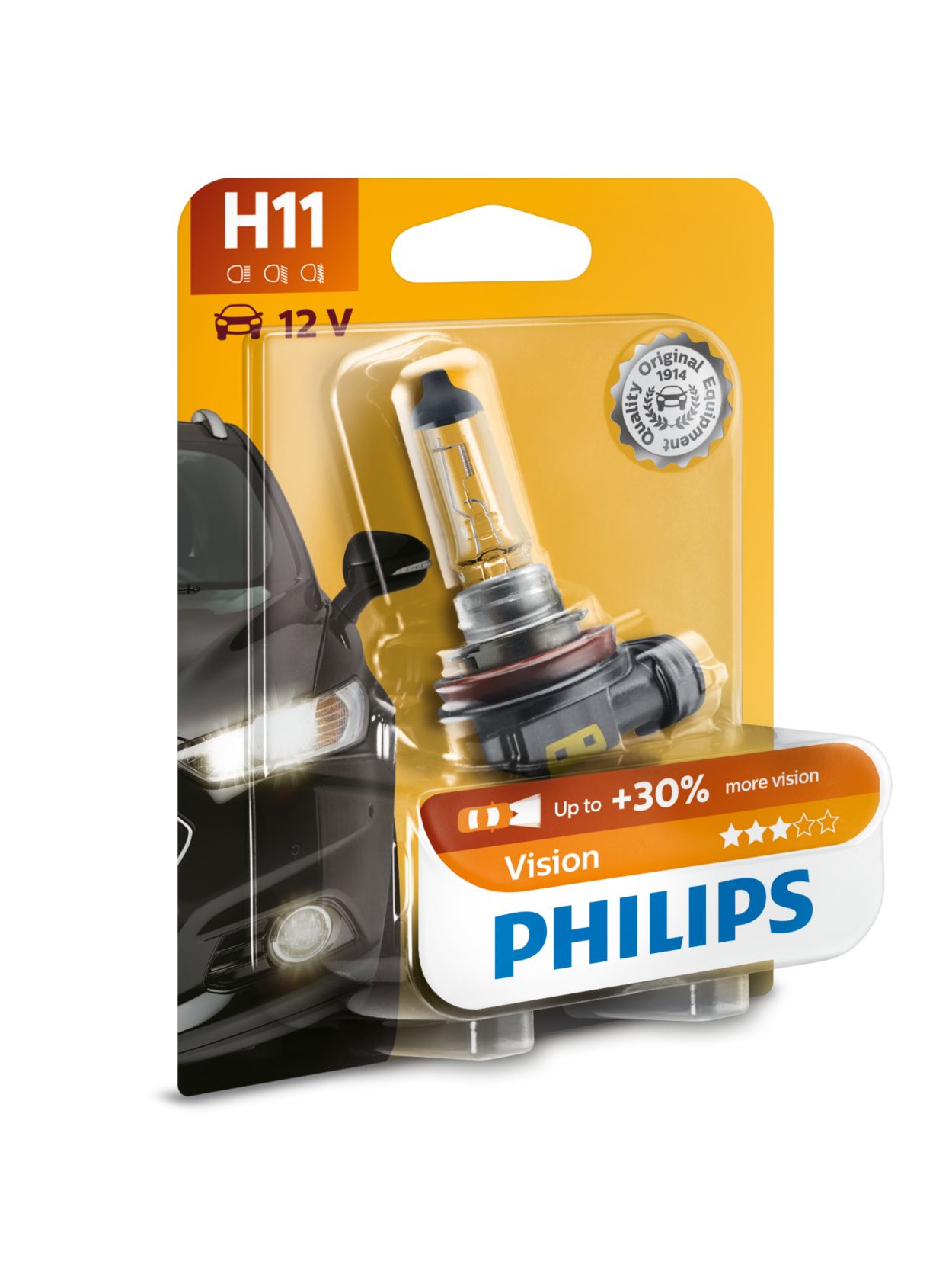 Philips h11 ll 12v deals 55w 12362ll lumens