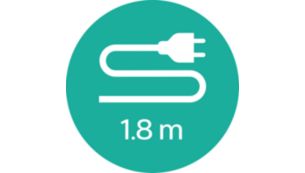 Cable de alimentación de 1,8 m