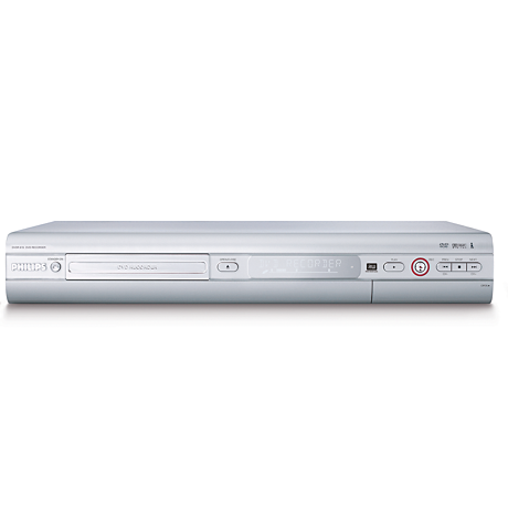 DVDR615/37  DVD player/recorder
