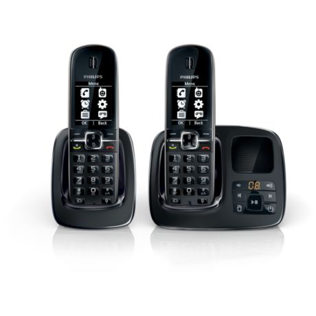 CD4952B/38 BeNear Draadloze telefoon met antwoordapparaat