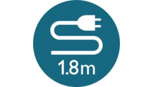 Cable de alimentación de 1,8 m