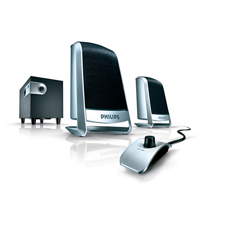 MMS171W/17  Multimedia Speakers 2.1