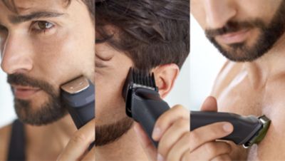 11 peças para aparar rosto e cabeça