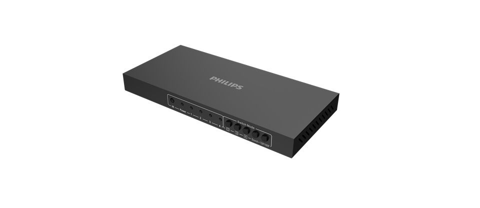 HDMI 转换开关，2 个输入和 1 个 HDMI 输出。