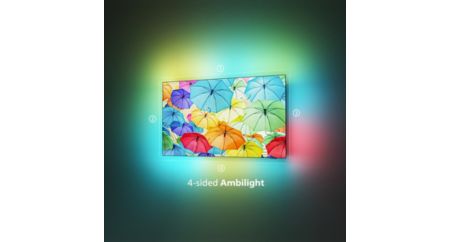 Sahneler salonunuzun içine taşınıyor: 4 taraflı Ambilight TV