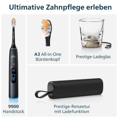 Vollständige Zahnpflege - jetzt 100% sichtbar