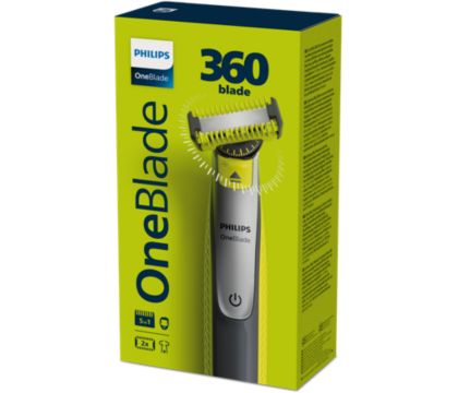 Køb OneBlade Face & Body Fleksibelt 360 Blad 5 i 1 Stubbekam - Matas