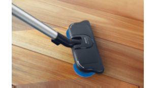 Super Parquet-mundstykke fjerner 3 x så meget fastsiddende snavs