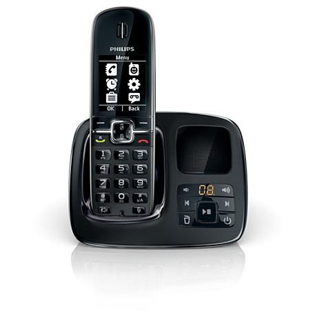 CD4951B/38 BeNear Téléphone fixe sans fil avec répondeur