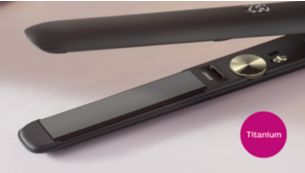 Titanium coated plates for fast and smooth straightening