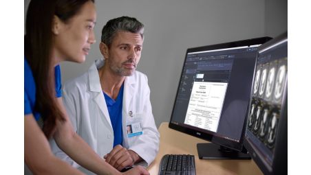Radiology extended workspace to enhance clinical confidence