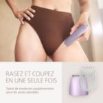 Un rasage doux et net, même sur les zones sensibles.