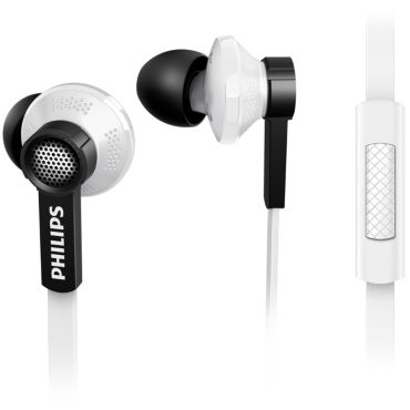 In-ear headphones with mic