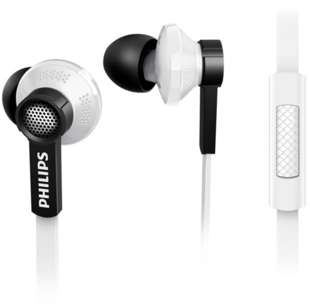 In-ear headphones with mic