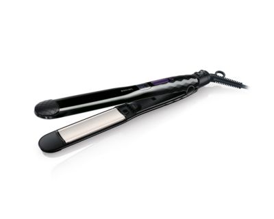 Care Straight Curl Plancha para el pelo HP8345 00 Philips