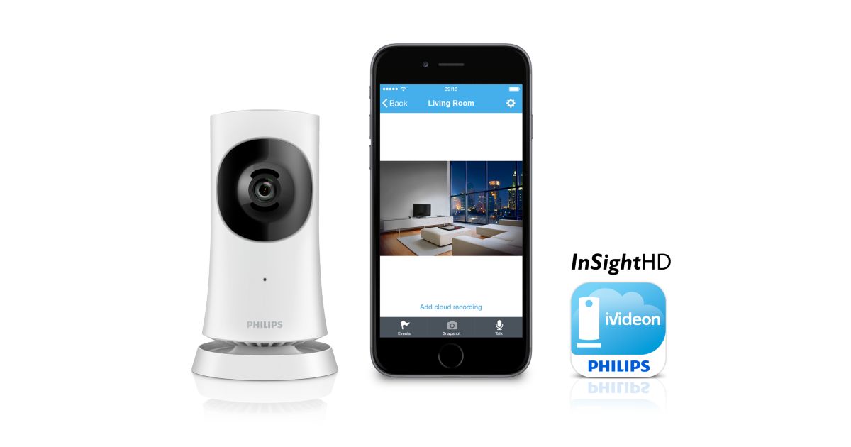 M120E In.Sight wireless HD home monitor M120E/10 | Philips