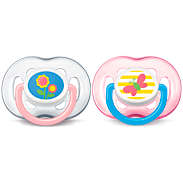 Freeflow Pacifier 18m+, 2 pack