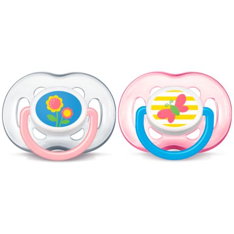 SCF186/28 Philips Avent Freeflow Pacifier 18m+, 2 pack