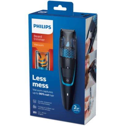 Less mess vacuum trimmer
