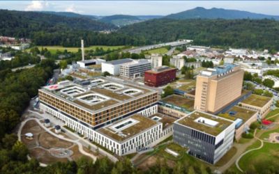  
Kantonsspital Baden Luftbildaufnahme