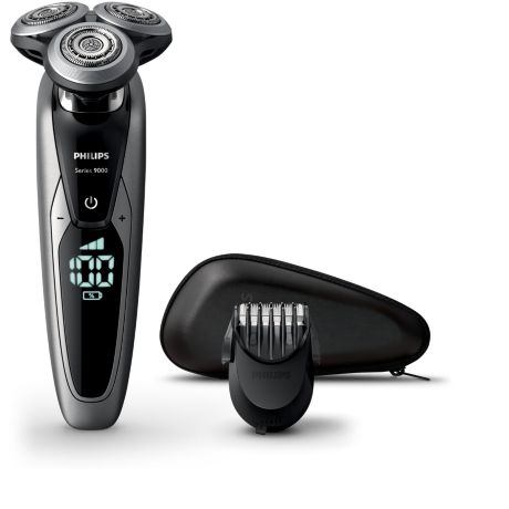 S9711/41R1 Shaver series 9000 Máquina barbear elétrica a húmido e a seco renovada