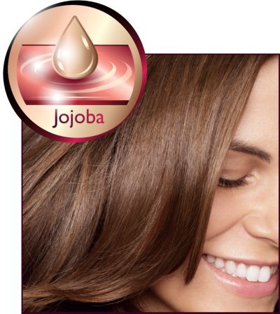 Máximo brillo con placas cerámicas con infusión de aceite de jojoba