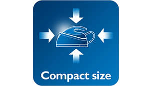 Dimensiuni compacte şi greutate redusă pentru depozitare uşoară