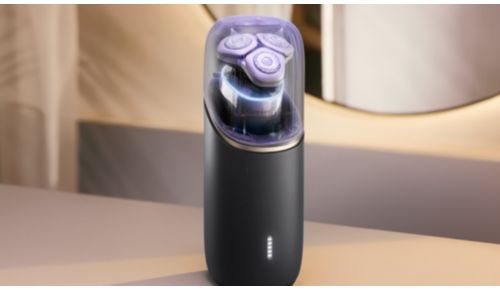 Zabíjí 99,9 % bakterií*****, nabíjí až na 6 týdnů holení