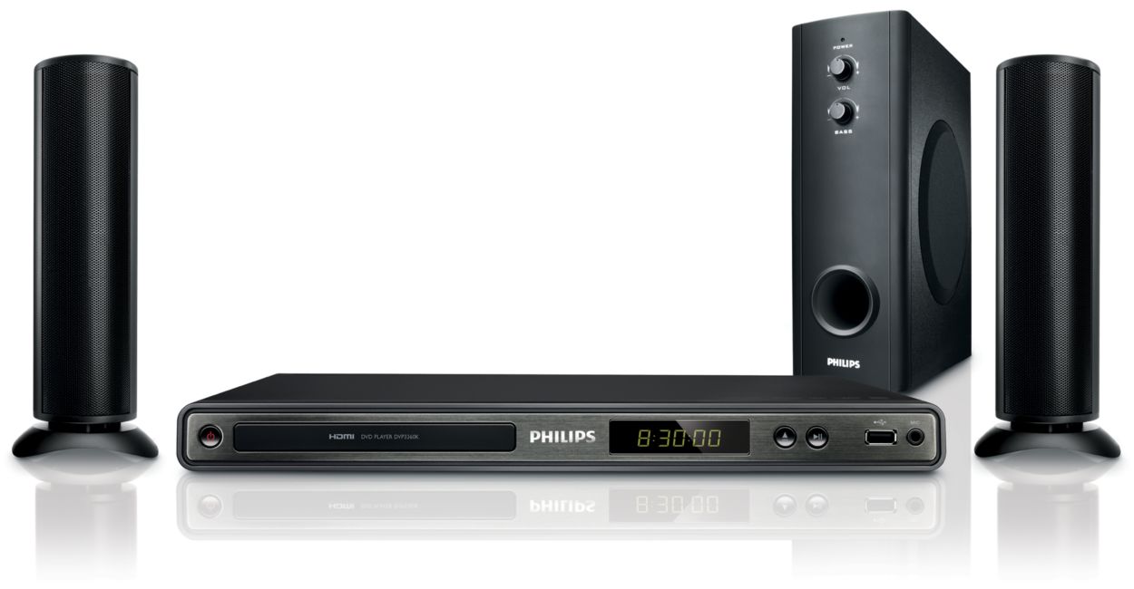 Philips dvd player 2024 home theater system