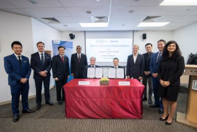 Strategic partnership signing ceremony between Singapore General Hospital and Philips