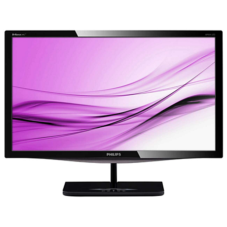 249C4QSB/00 Brilliance AMVA LCD-skjerm, LED-bakbelysning
