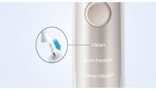 BrushSync seleziona automaticamente la modalità più adatta a te