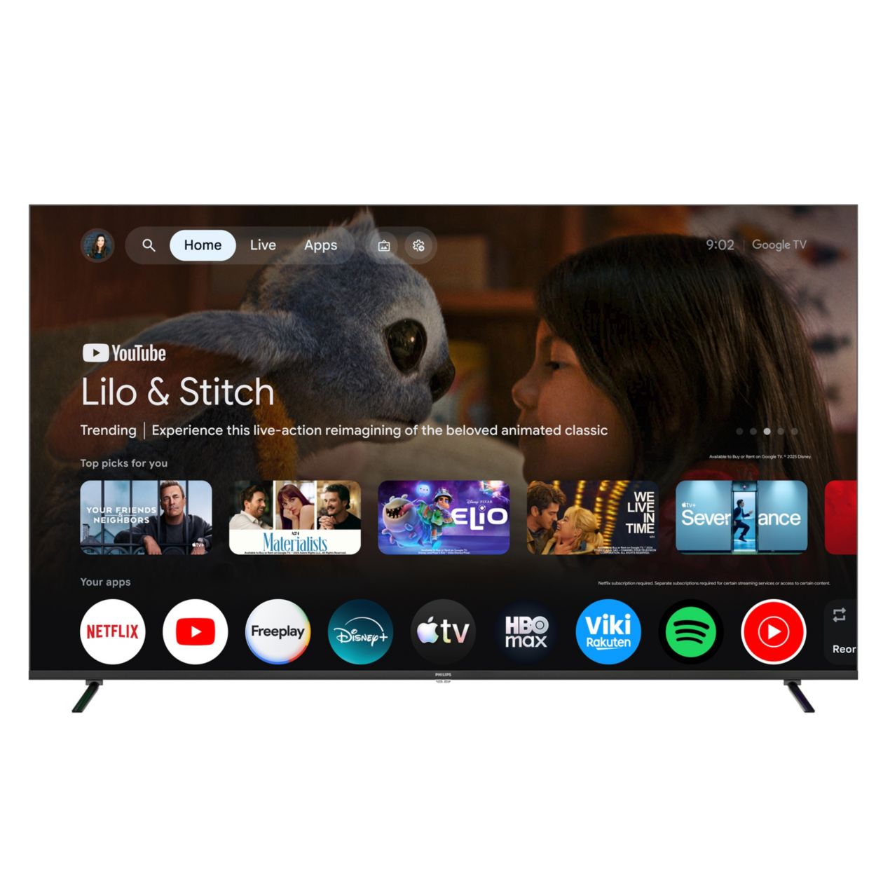 Watch what you love, control it with your voice.