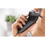 Afeitada al ras, incluso en el cuello