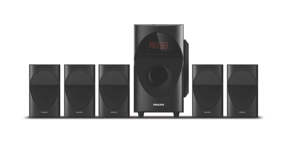 Philips music system store 5.1