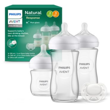 Philips Avent Responsywna butelka Natural Zestaw szklanych butelek dla noworodka