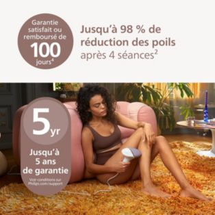 Lumea IPL 8000 Series Épilateur à lumière pulsée avec SenseIQ