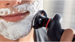 Para uma protecção extra da pele, utilize com creme de barbear