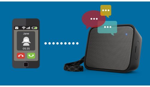 Ingebouwde microfoon voor handsfree telefoneren