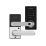 Integrated smart lever lock