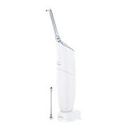 Rechargeable powered interdental cleaner