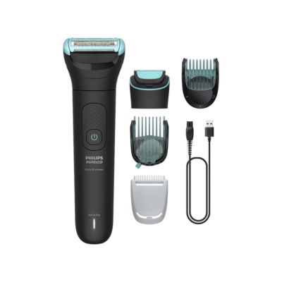 Body Groomer 5000 Series With dual head trim & shave system