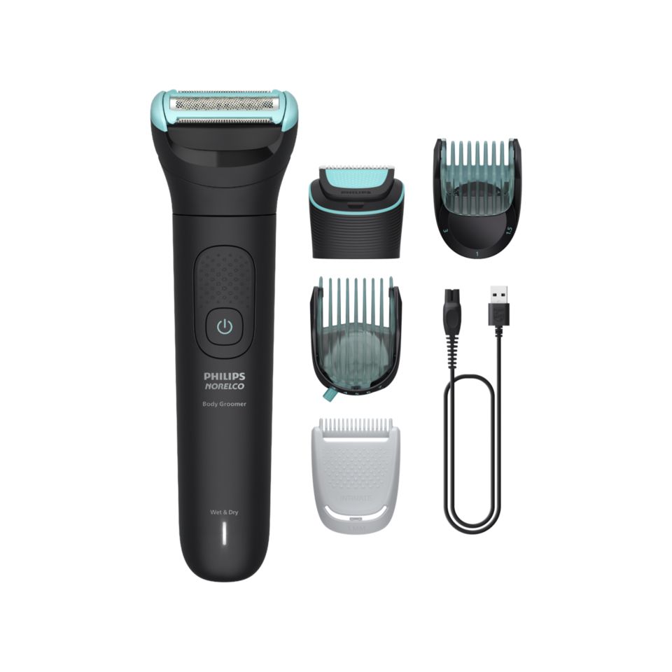 Skin-friendly, body & intimate grooming