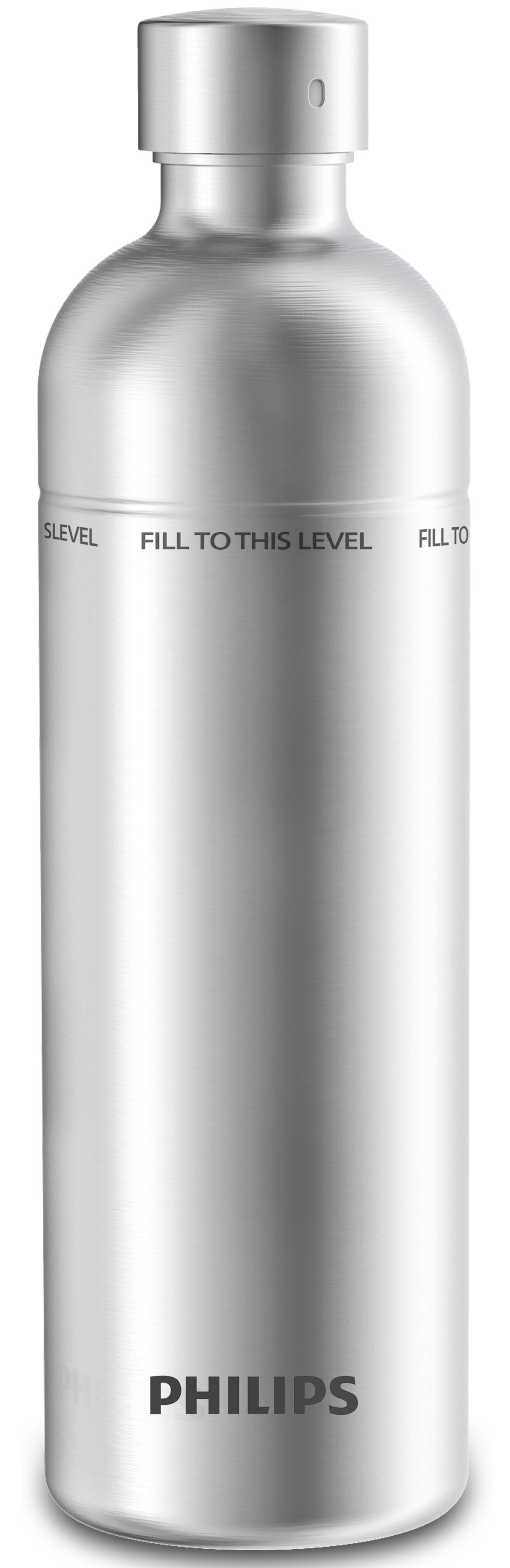 Botella de agua Philips GoZero, 1 filtro incluido, botella de fitness de  590 ml, agua purificada con filtración de carbón activado, rojo claro