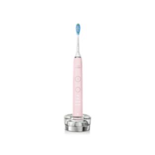 Sonicare DiamondClean 9000 Sonic electric toothbrush with accessories - Pink