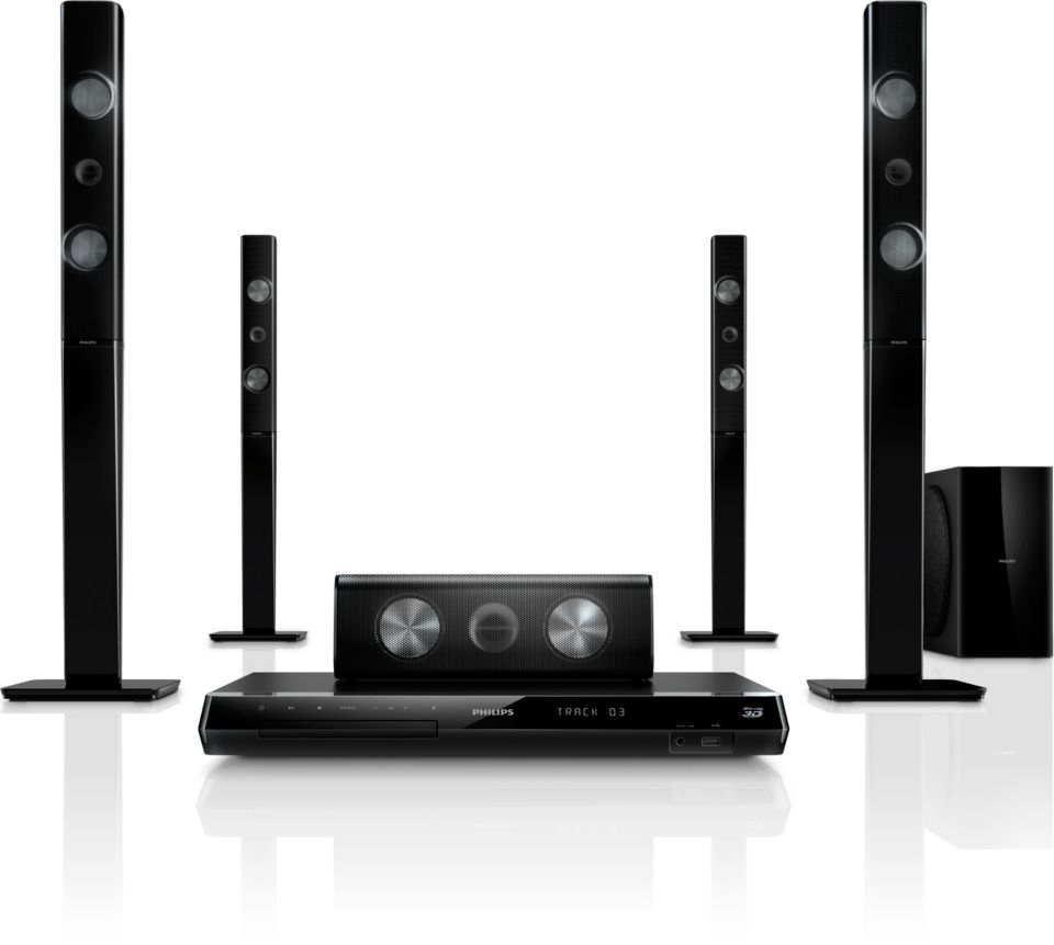 Домашний кинотеатр 5.1 HTB7590KD/51 | Philips