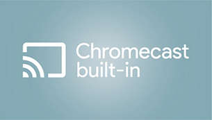 Beépített Chromecast