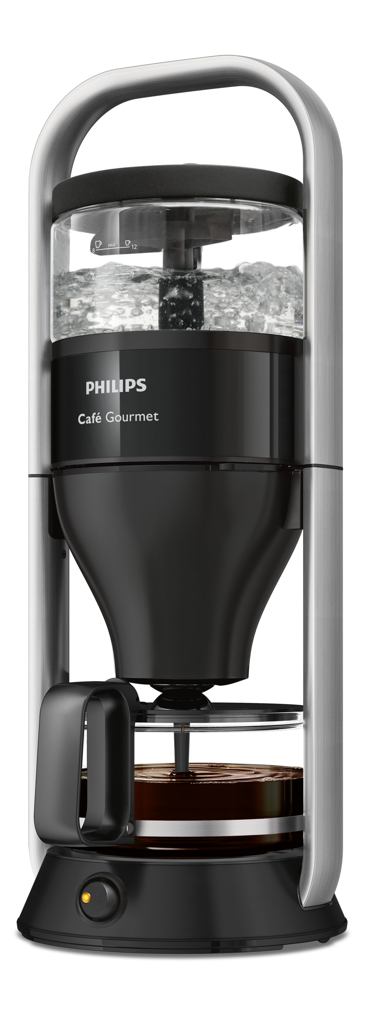 Acquista Philips Café Gourmet HD5416/00 Macchina per il caffè Bianco  Capacità tazze=15 Caraffa in vetro da Conrad