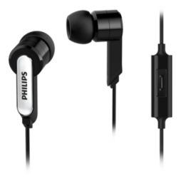 In ear headphones with mic