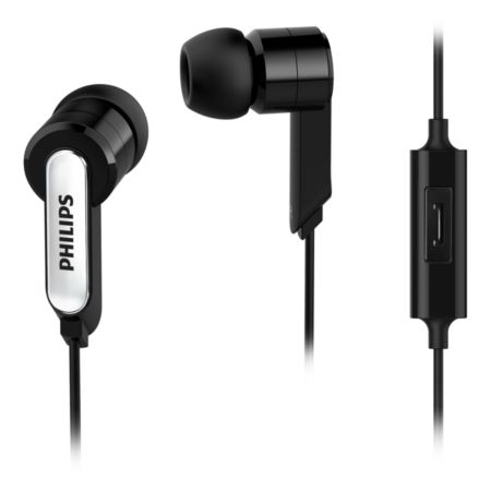  Cuffie auricolari con microfono SHE1405BK/10 | Philips
